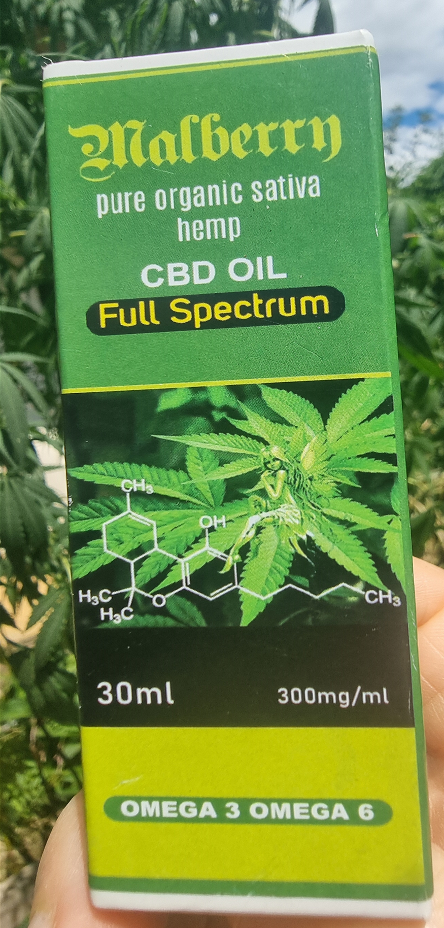 CBD Oil - Our 100% organic - 30ml 